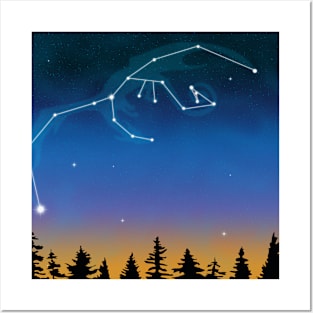 Sunrise Dragon Constellation Posters and Art